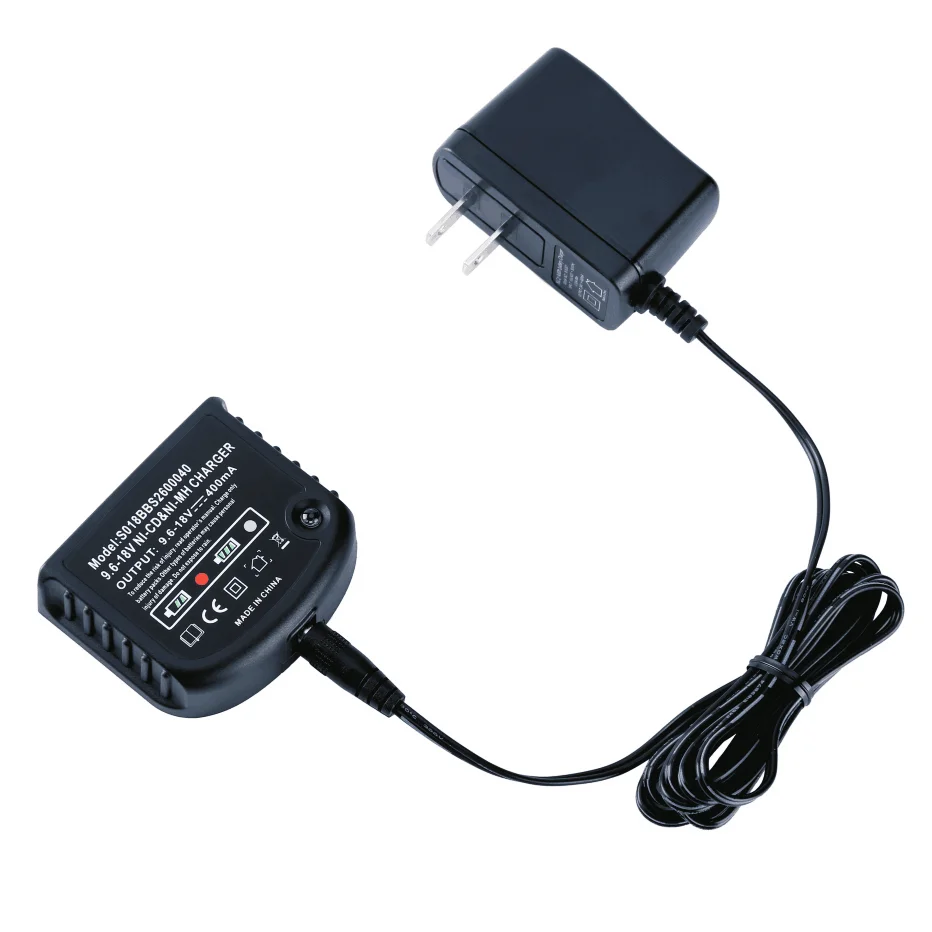 

Replacement Ni-cad Ni-mh battery charger for Black&Decker 9.6V-18V HPB18 HPB14 HPB12 HPB96 AC100-240 US/EU PLUG