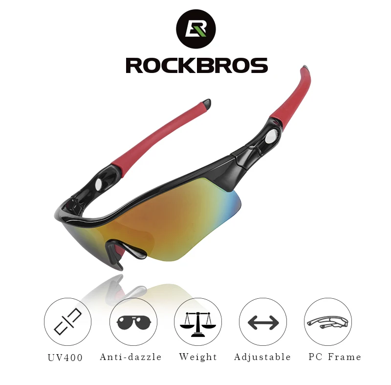 ROCKBROS UV400, велосипедные очки, спортивные солнцезащитные очки для мужчин и женщин, велосипедные очки, MTB, мотоциклетные, рыболовные очки, велосипедные очки