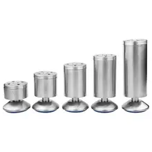 4 шт нержавеющая сталь 50*60/50*80/50*100/50*120/50*150 мм высота ноги дивана части мебели кровать/ТВ ножки шкафа