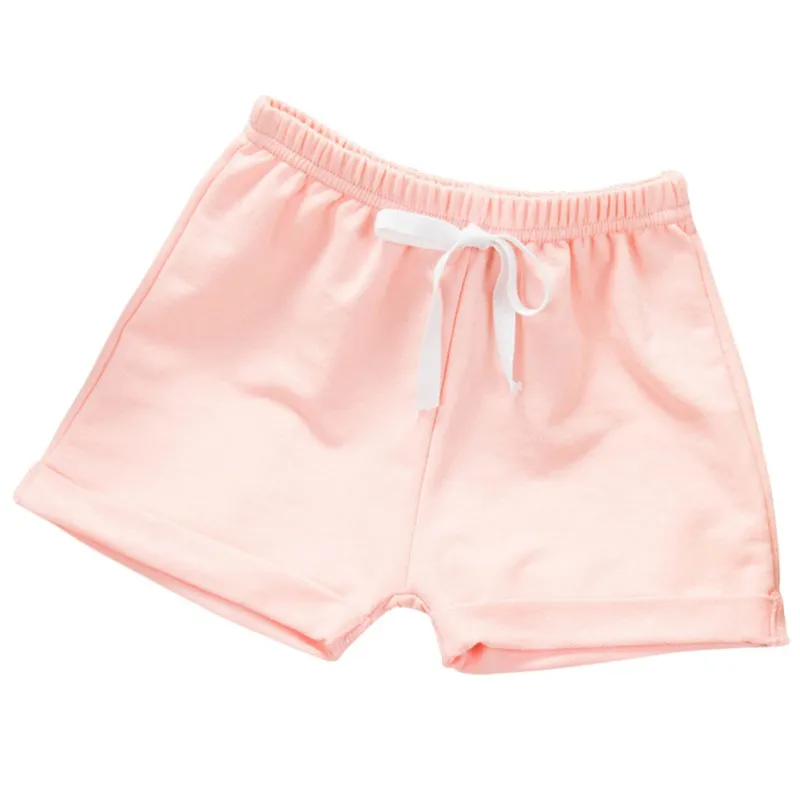 

Baby Girls Shorts Boys Beach Pants Kids Trousers Solid Kid Boy Shorts Children Clothing Girl Pants Trousers Summer