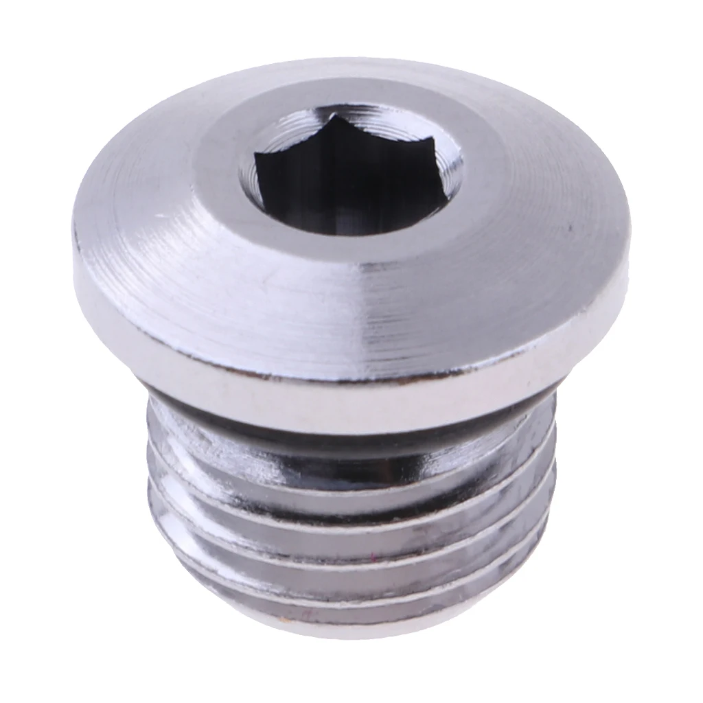 

Perfeclan Dive Regulator High Pressure Plug Low Pressure Port Plugs Screws Adapter 3/8 7/16'' With O -Ring