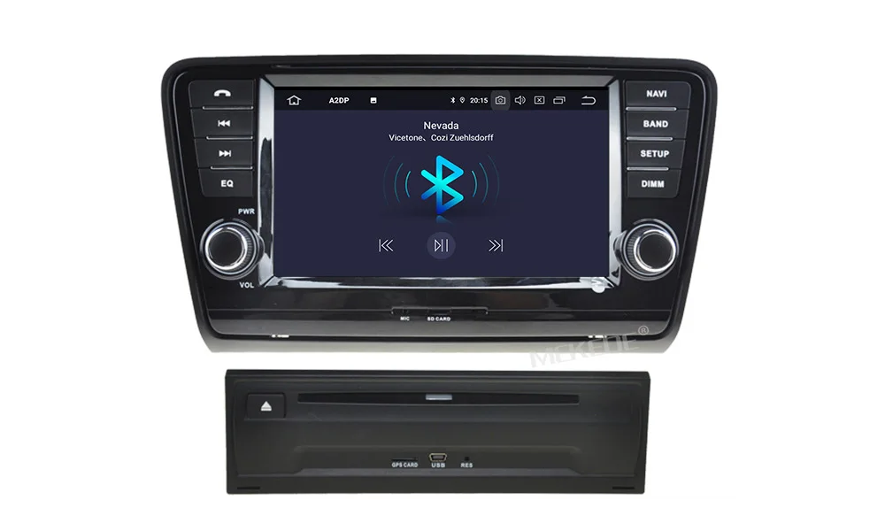 MEKEDE Android 9,0 автомобильный dvd-плеер для SKODA Octavia 2013 Мультимедиа gps навигация 2 Din Автомобильный Радио стерео wifi SD