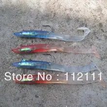 20 шт. рыболовные приманки, Мягкие приманки, 2 цвет смешанная 16cm. 17 г