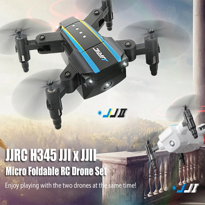 

JJRC H345 Quadrocopter Mini Altitute Hold Drone Quadcopter RC Helicopter 6 Axis Foldable Remote Control Helicopter 2 Pcs Drons