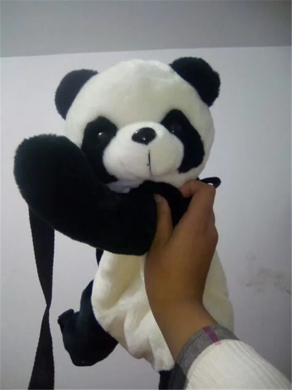 Plush panda backpack big size - 6