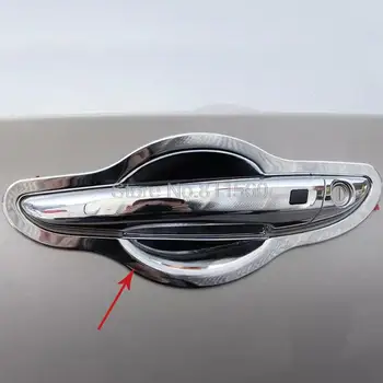 

For Hyundai Sonata 2015 Chrome Side Door Handle Bowl Protector Cover Trim Decorations Cup Trim Insert Accessories 8pcs