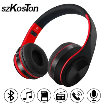 

Headphones Wireless Headphones Hifi Earphone Bluetooth Headphone Foldable Sport Earphone with Mic TF Card Headset for Xiaomi Mp3