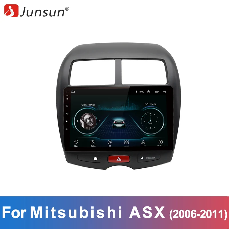 

Junsun 2 Din Multimedia Video Player Android 8.1 GPS Navigation Radio Mirror Link RDS For Mitsubishi ASX 2010-2018 no dvd