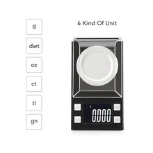 50×0.001g Mini LCD Pocket Scale Digital Jewelry Weight Scale with Tweezer+Weighing Pans Hot Sale