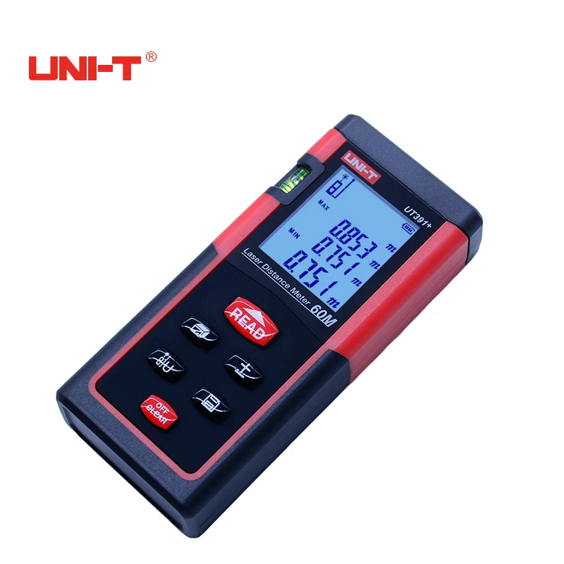 

UNI-T UT391+ Digital Laser Distance Meter Range Finder Measure Tape Laser Telemetre Handheld 60m laser rangefinder