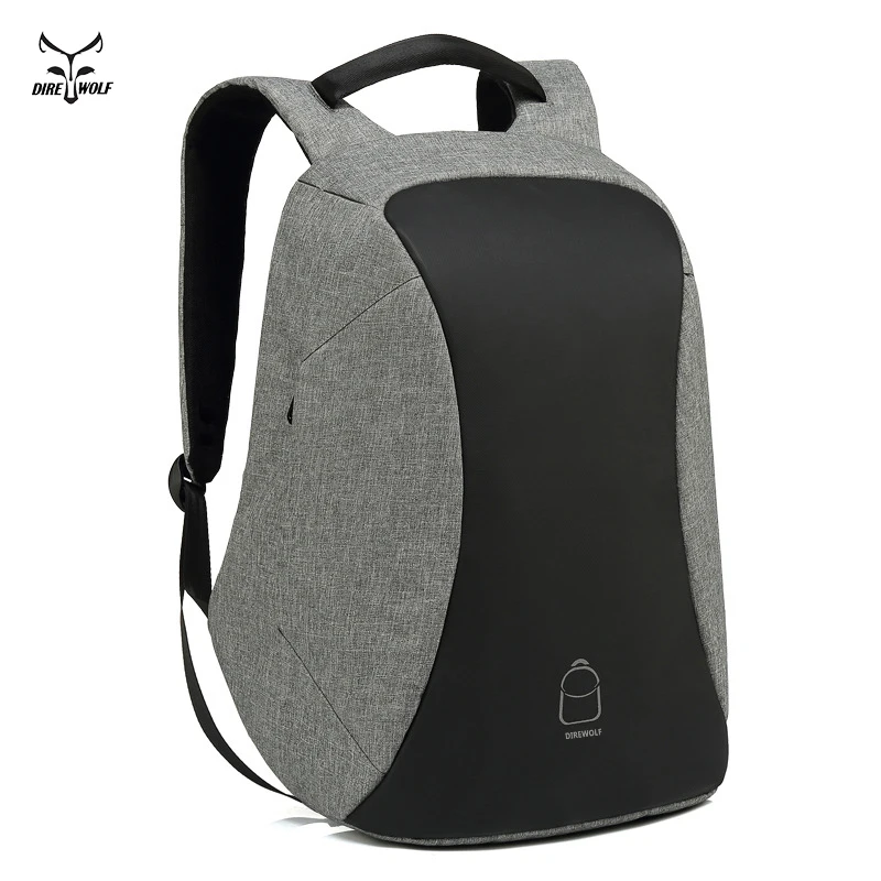 

Waterproof USB Charge Anti Theft Backpack Hit Color Men Travel Security School Bags College Teenage Male Laptop Backpack