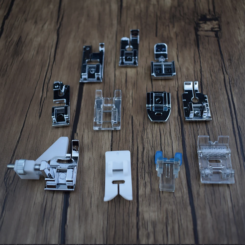 Diy Domestic Household Sewing Machine Set Presser Foot Feet For Brother
