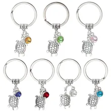 

Tortoise Keychains Metal Car Keyring Fashion Animal Turtle Women Handbag Key Holder