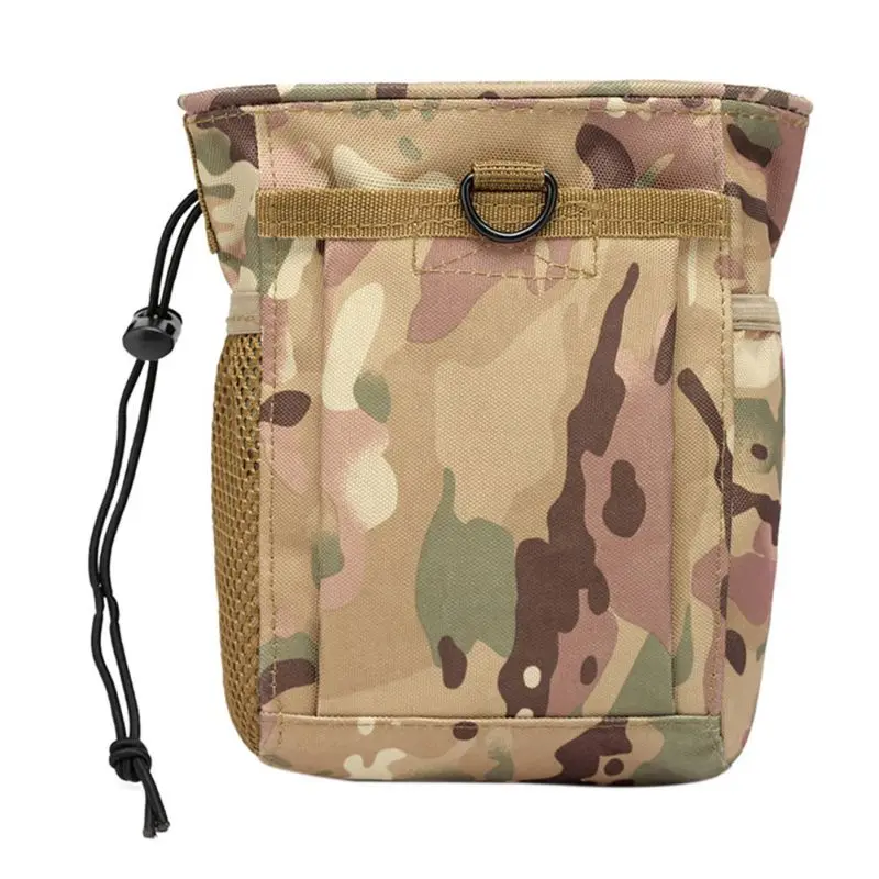 Tactical Military Pouch Gun Magazine Dump Drop Reloader Pouch Bag Utility Hunting Rifle Magazine Recovery Pouch