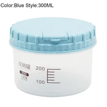 Новинка; Лидер продаж 300/500/700/1100/1800 мл Platstic прозрачный банка для хранения еды круглый запаянный бак Крупы контейнеры Caddy SMD66