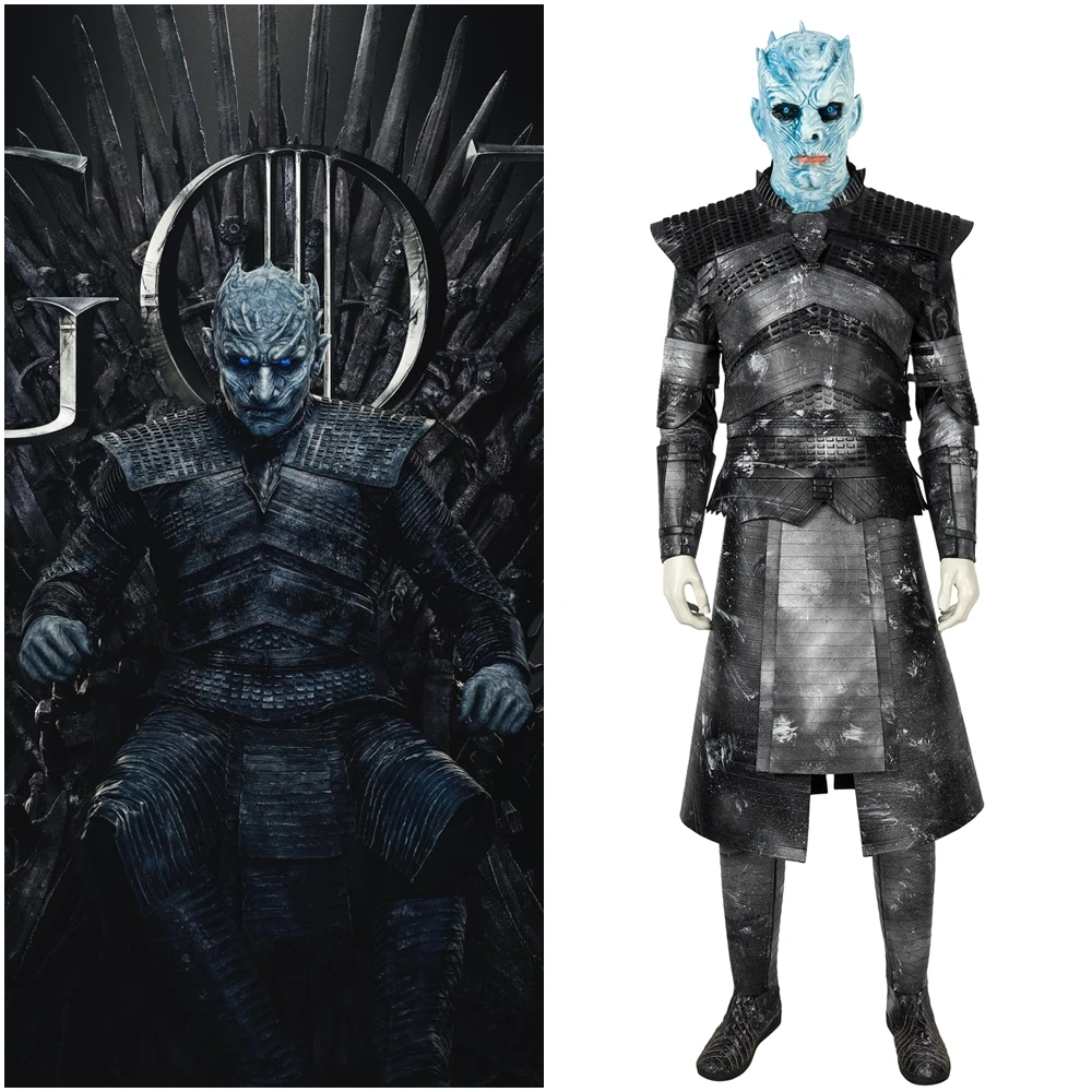 

Game of Thrones 8 Night King Cosplay Costume Halloween Outfit
