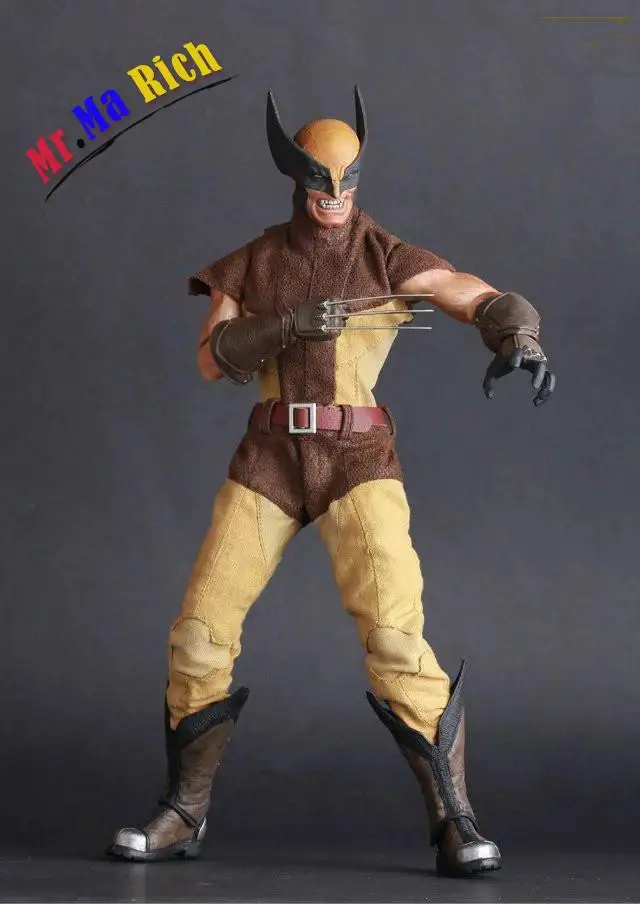 

Movie Figure 30 Cm Wolverine 1/6th Real Clothes Scale Pvc Action Figure Toys Collections Model Chiritstmas Gift With Box