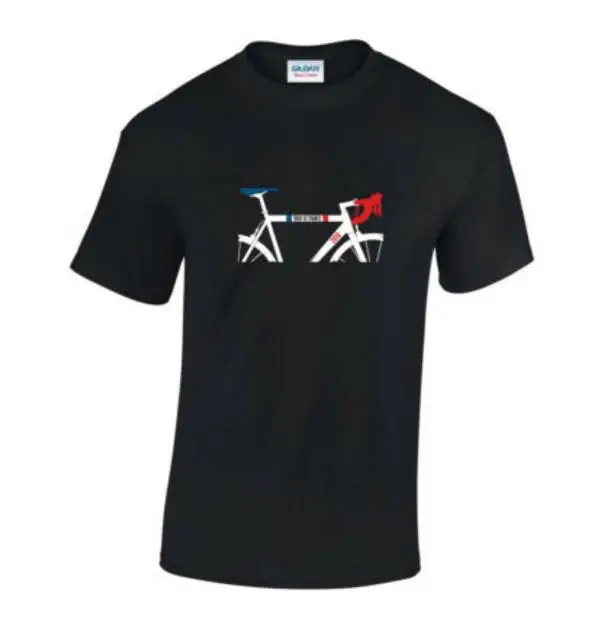 

Tour de France 2019 Bike Cycling Mens Printed Cotton T-Shirt