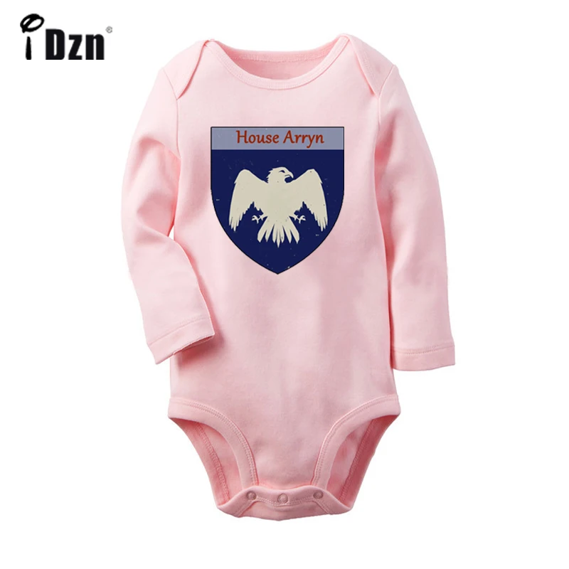 

Eagle Game of Thrones House Arryn Banner Gold Rose Newborn Baby Bodysuit Toddler Long Sleeves Onsies Jumpsuit Cotton Clothes