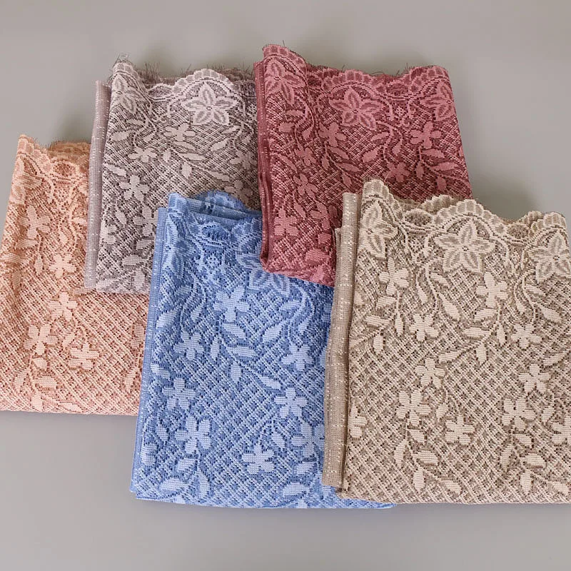 

11 colors women flower lace patchwork scarf polyester muslim hijab shawls wraps pashmina headband long scarves/scarf 180*80cm