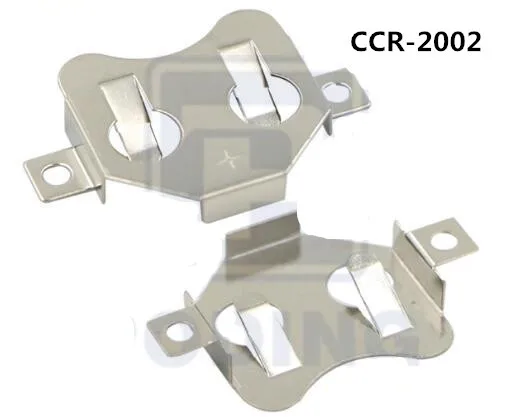 CR2032 выступающий батарейный контакт CR2020 держатель батареи CR2025 батарейный зажим SMT THM CCR-2002 CCR-2003 CCR-2004 - Цвет: CCR-2002