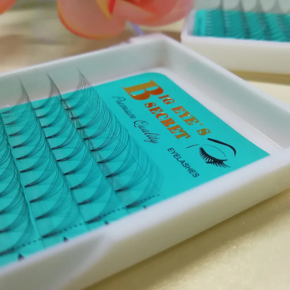 handmade luxury Lash Premade Volume Lash Fans 6D Volume Fans Semi