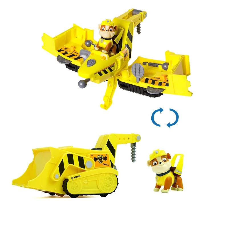 Paw Patrol dog Patrol car Flip Fly Vehicle toys Can Have Fun With This 2-in-1 Vehicle toys Christmas gifts