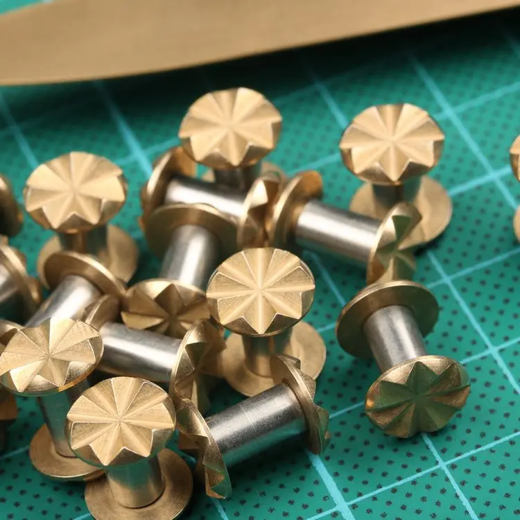 Buy DIY Knife Making knife Handle screw KNIVES Brass