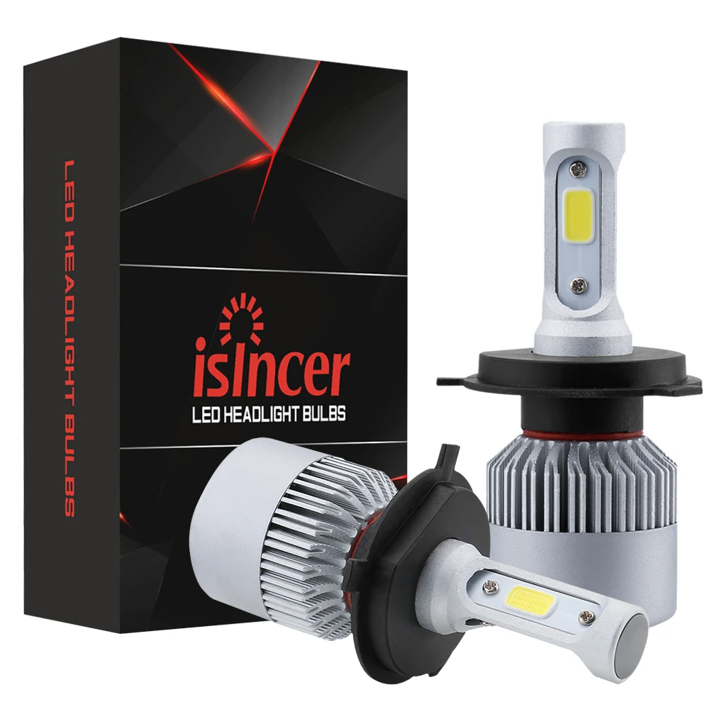 

Car Light H7 H11 HB4 72W 16000LM/pair Headlight Bulbs H4 Led Car Headlight 16000lm Lampada Led H4 8000lm/Bulb Auto Light Lamp