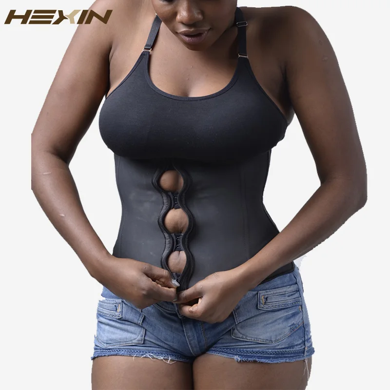Zipper Hooks Latex Trainer Corset Underbust Waist Cincher Clip Zip Slim Shaper Zipper Hooks Latex Trainer Corset Underbust Waist Cincher Clip Zip Slim Shaper