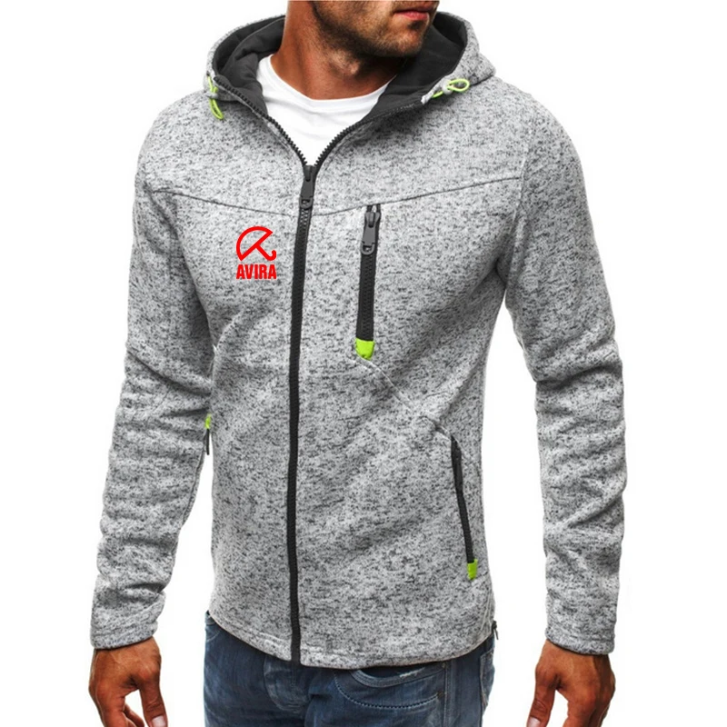 

Mens Zipper Jacket Autumn and winter Hoodie