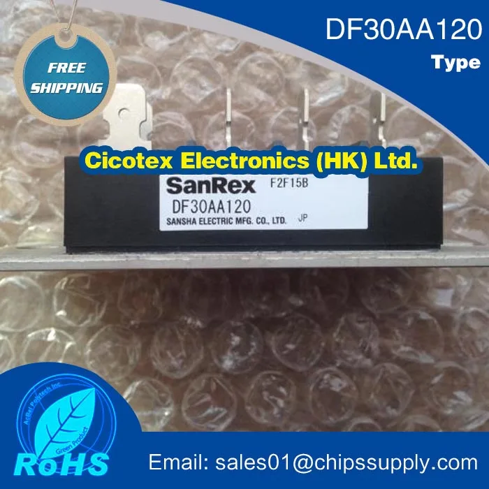 

DF30AA120 IGBT MODULE DF30AA-120 DIODE THREE PHASES BRIDGE TYPE