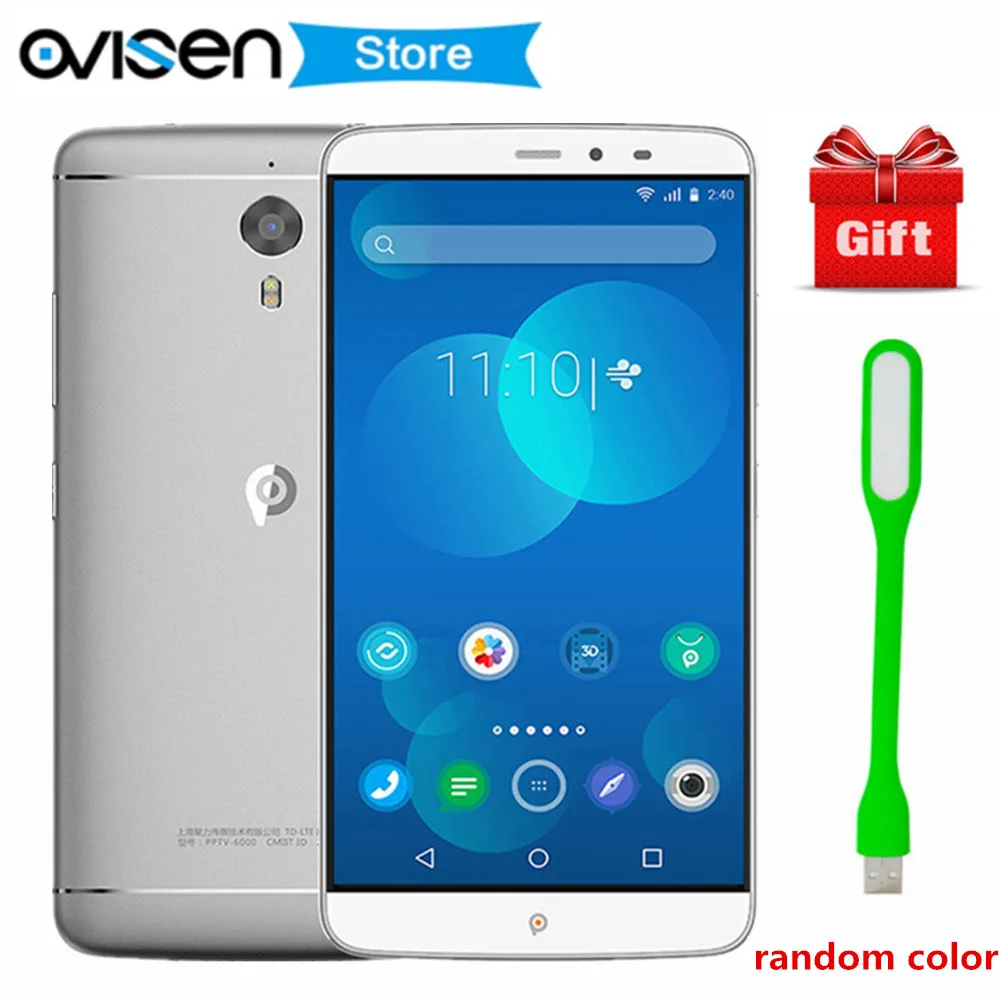Оригинальный PPTV King 7 s смартфон 4G 6 дюймов 2560*1440 helio x10 Octa core 3 ГБ Оперативная память 32