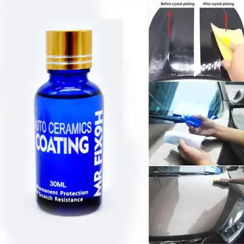 

Hot Sale 9H hardness 30ML Car Super Hydrophobic Glass Coating Car Liquid Ceramic Coat Auto Paint Care Blue Durability