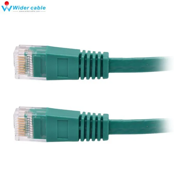 Snagless Green Flat Cable 2