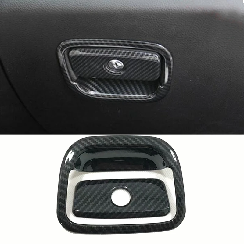 Для Jeep Grand Cherokee 2014 2015 2016 2017 2018 ABS углеродное волокно Передняя Коробка для хранения