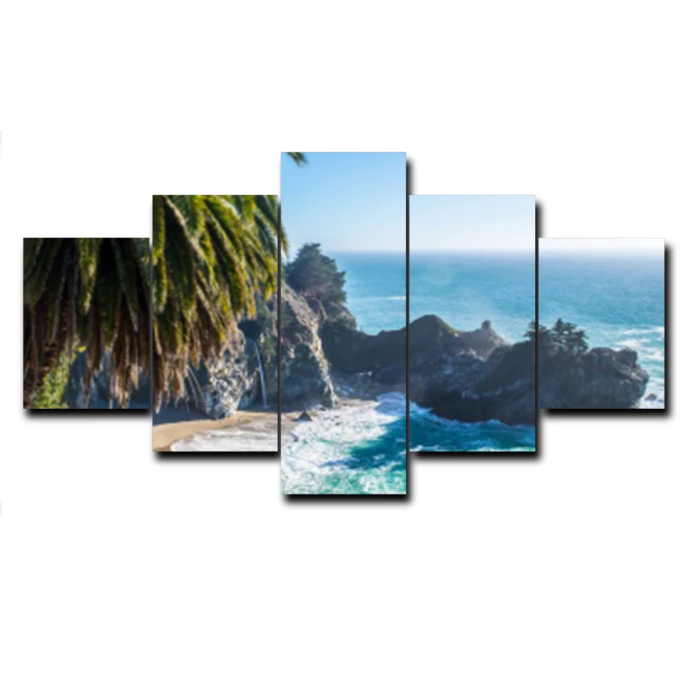 

Modern 5 Panel Vintage HD Outside Posters and Prints Canvas Painting Home Decoration Wall Art Picture For Living Room No Frame