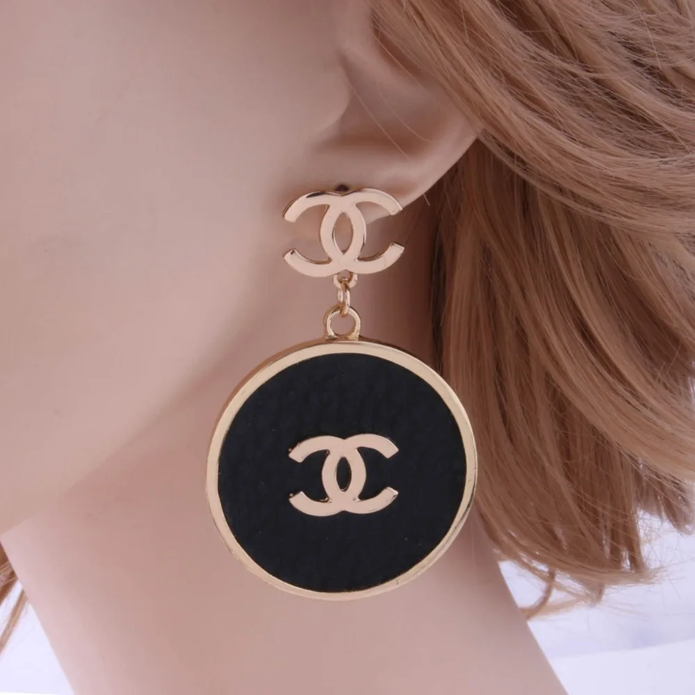

Pendientes Bohemian Oorbellen round drop big earrings for women fashion new earrings brand Brincos zinc alloy leather earrings