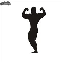 

Gym Sticker Fitness Decal Body-building Posters Vinyl Wall Decals Pegatina Quadro Parede Decor Mural Gym Sticker
