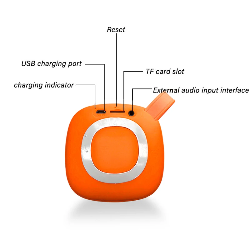 2019 LIGE Mini Bluetooth наружный динамик водонепроницаемый портативный беспроводной