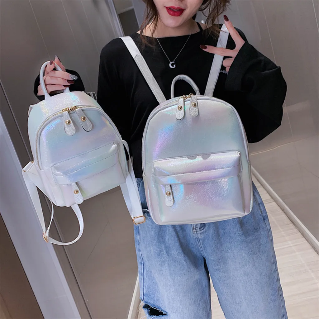 OCARDIAN, Модный женский рюкзак из искусственной кожи, простой рюкзак в консервативном стиле, уличная одноцветная сумка, школьная сумка для студентов, сумка J23