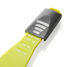 Кухонные инструменты, Популярные кухонные аксессуары, чайная мера для кофе, кухонная утварь, мерные ложки, ложки, двойные девять напильников, регулируемые кухонные