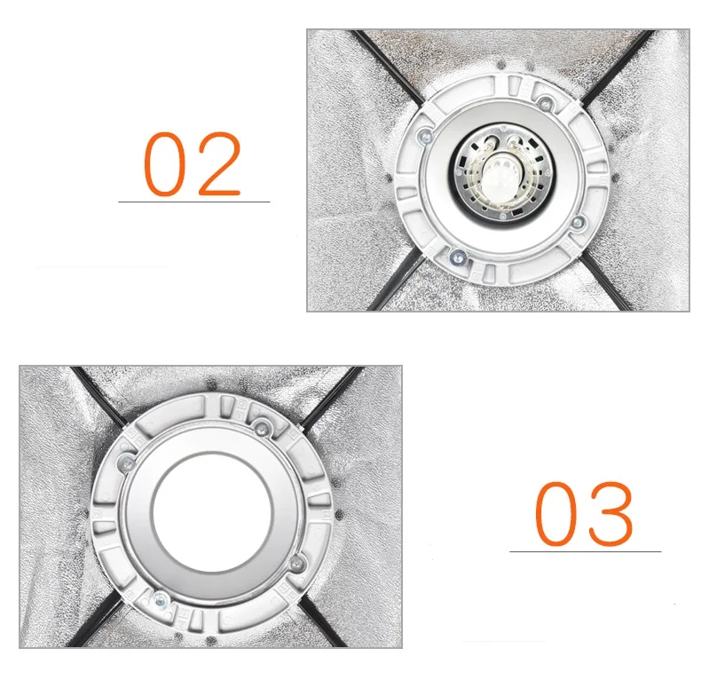 Godox 2 шт. 1" x 63" 35x160 см софтбокс Bowens крепление полосы улей сотовая сетка мягкая коробка для фото строб студия вспышка света
