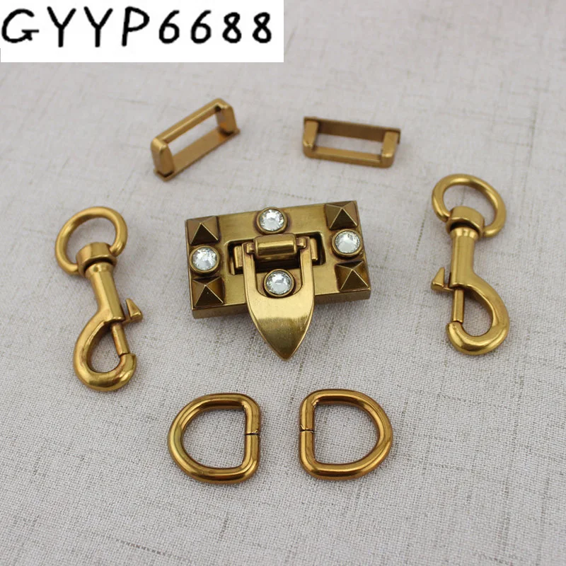 High quality making square lock Hardware Accessories Fashion pressed lock briefcase lock genuine