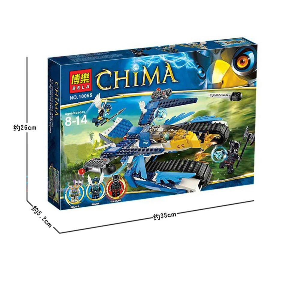 

Bela 10055 Eris' Eagle Interceptor Minifigure building block sets Kids Educational Toys