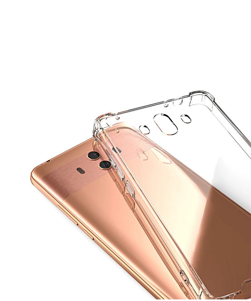 100pcs Air Cushion Soft TPU Hard PC Back Cover For P30 P20 Mate 20 Pro Lite Nova 4 Y9 Y7 Y6 Y5 P Smart Honor 10 V20 8X Max Case