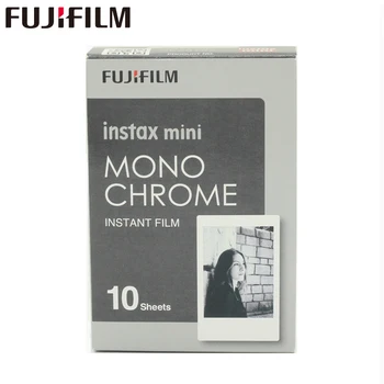 

Original Fujifilm Fuji Instax Mini 8 Monochrome Film 10 Sheets For 7 7s 8 9 50s 7s 90 25 Share SP-1 Instant Cameras New arrive