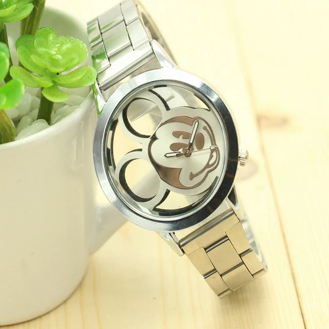2018 Cartoon Watch Hollow out mickey Fashion Children Kids Students Watches Anal 2018 Cartoon Watch Hollow out mickey Fashion Children Kids Students Watches Anal