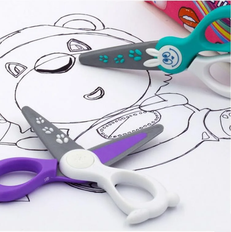 High quaility security cut only paper shears toys classic pretend play