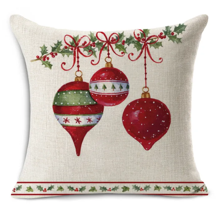 Cute Christmas Cat Cushion Decoration Car Seat Chair Waist Throw Couch Pillow Home Decor Cojines Decorativos Para Sofa Cojines